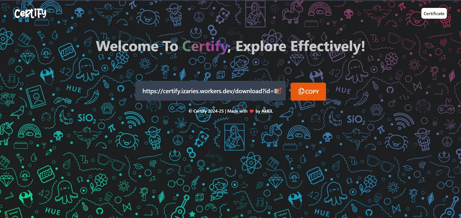 Certify